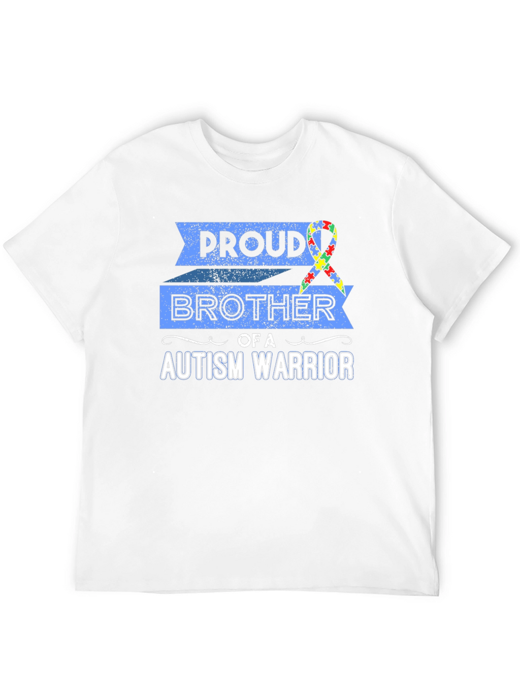 Proud Brother of Autism Warrior T-Shirt