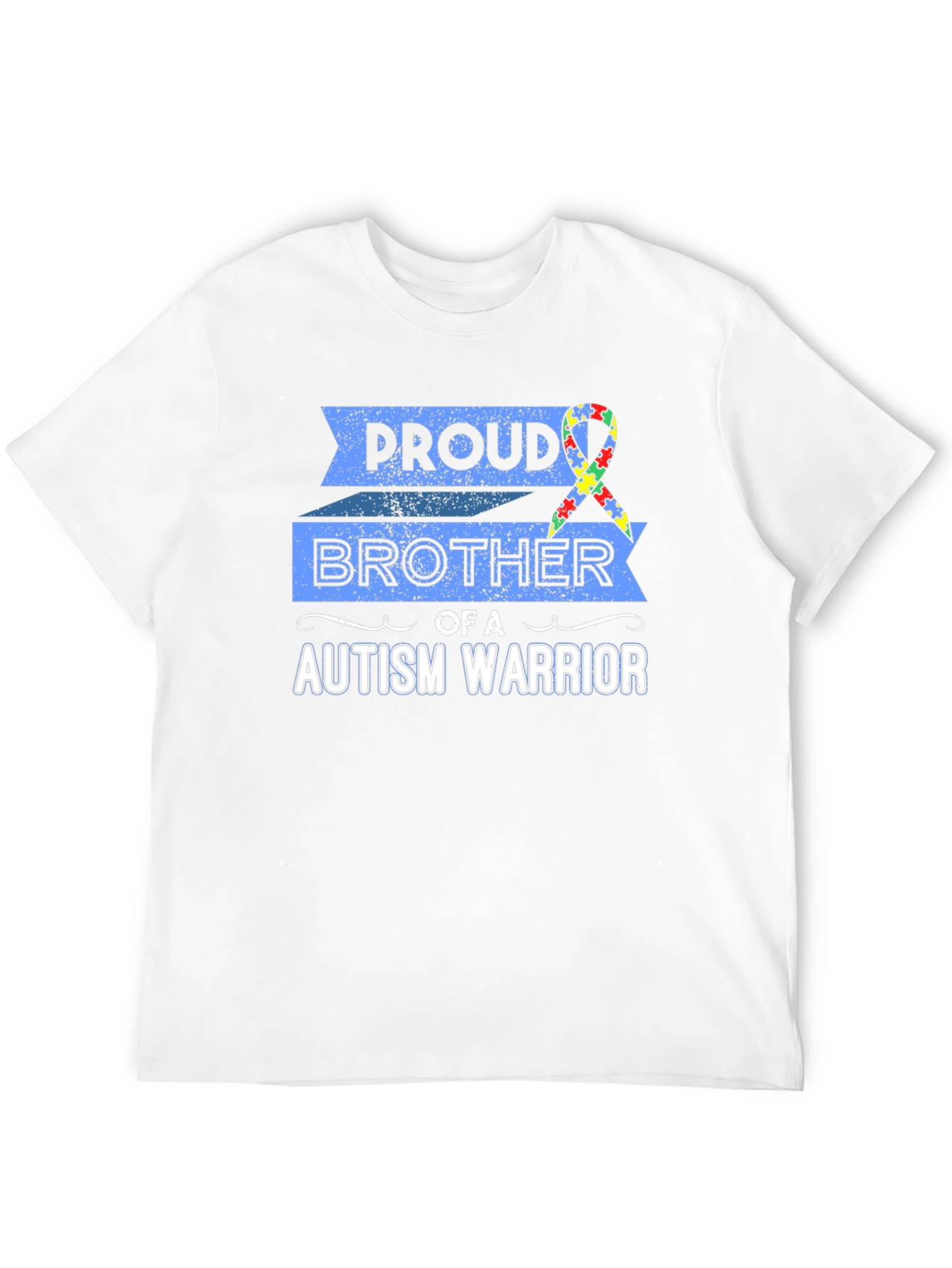 Proud Brother of Autism Warrior T-Shirt