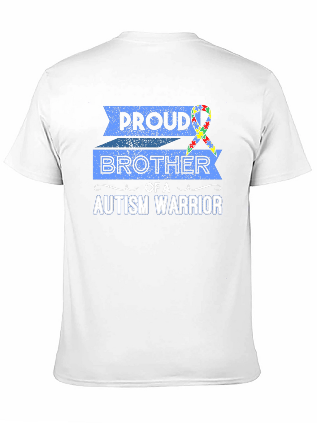 Proud Brother of Autism Warrior T-Shirt