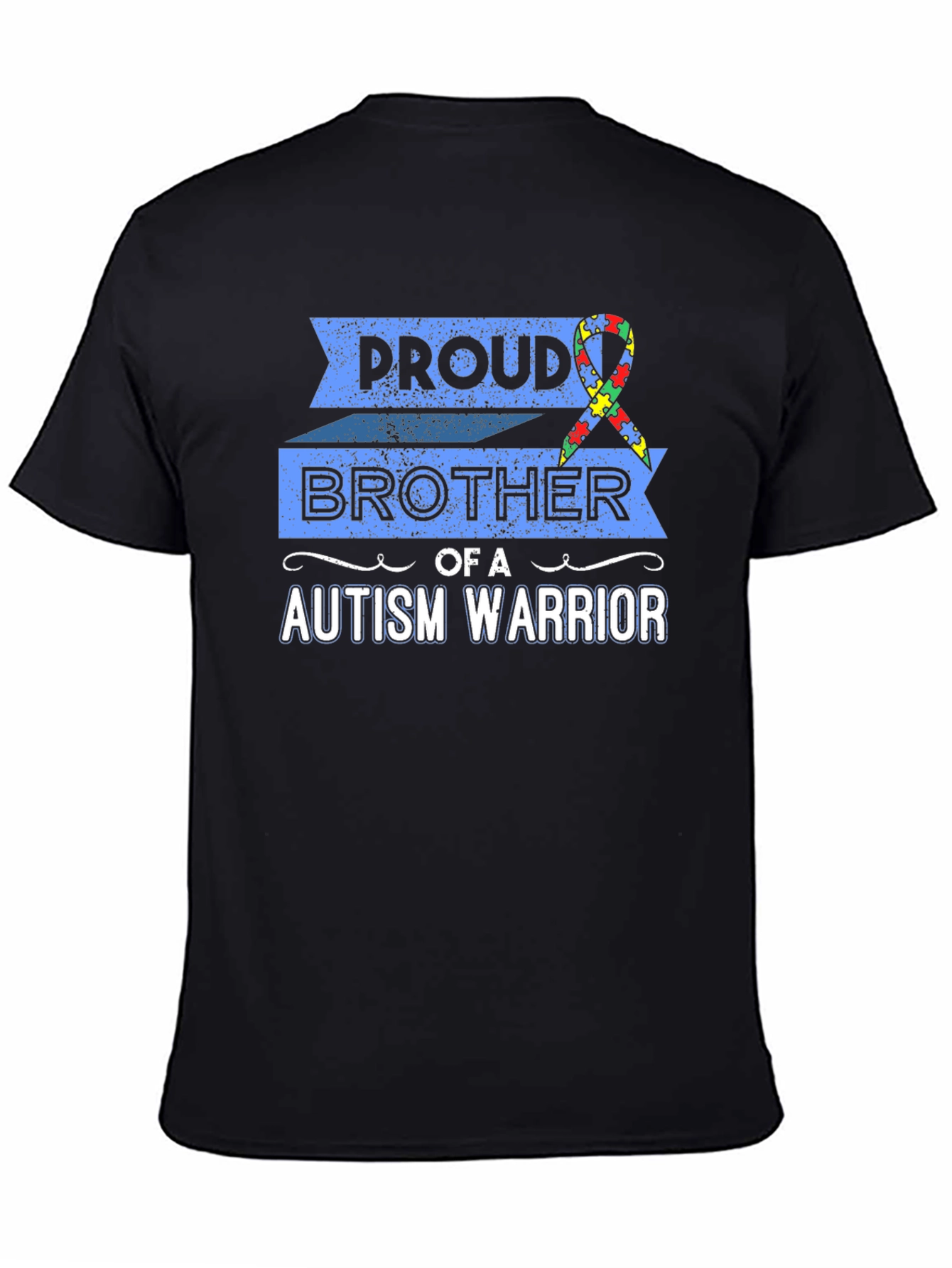 Proud Brother of Autism Warrior T-Shirt
