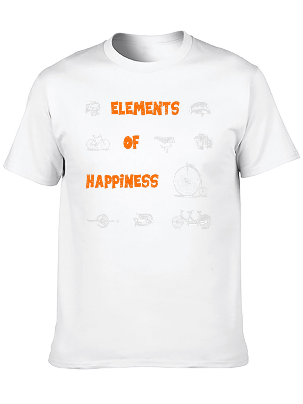Elements of Happiness Bike T-Shirt