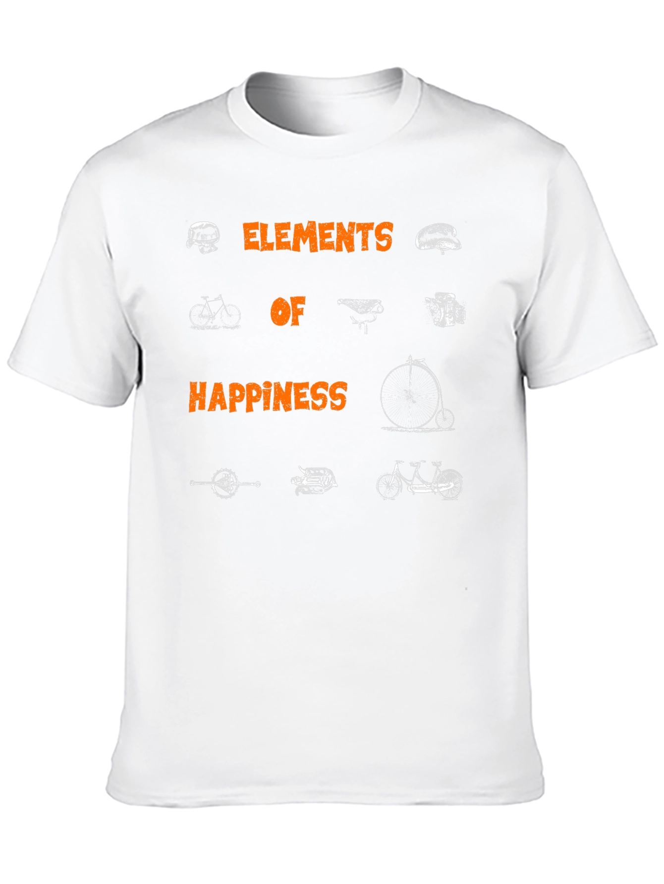 Elements of Happiness Bike T-Shirt