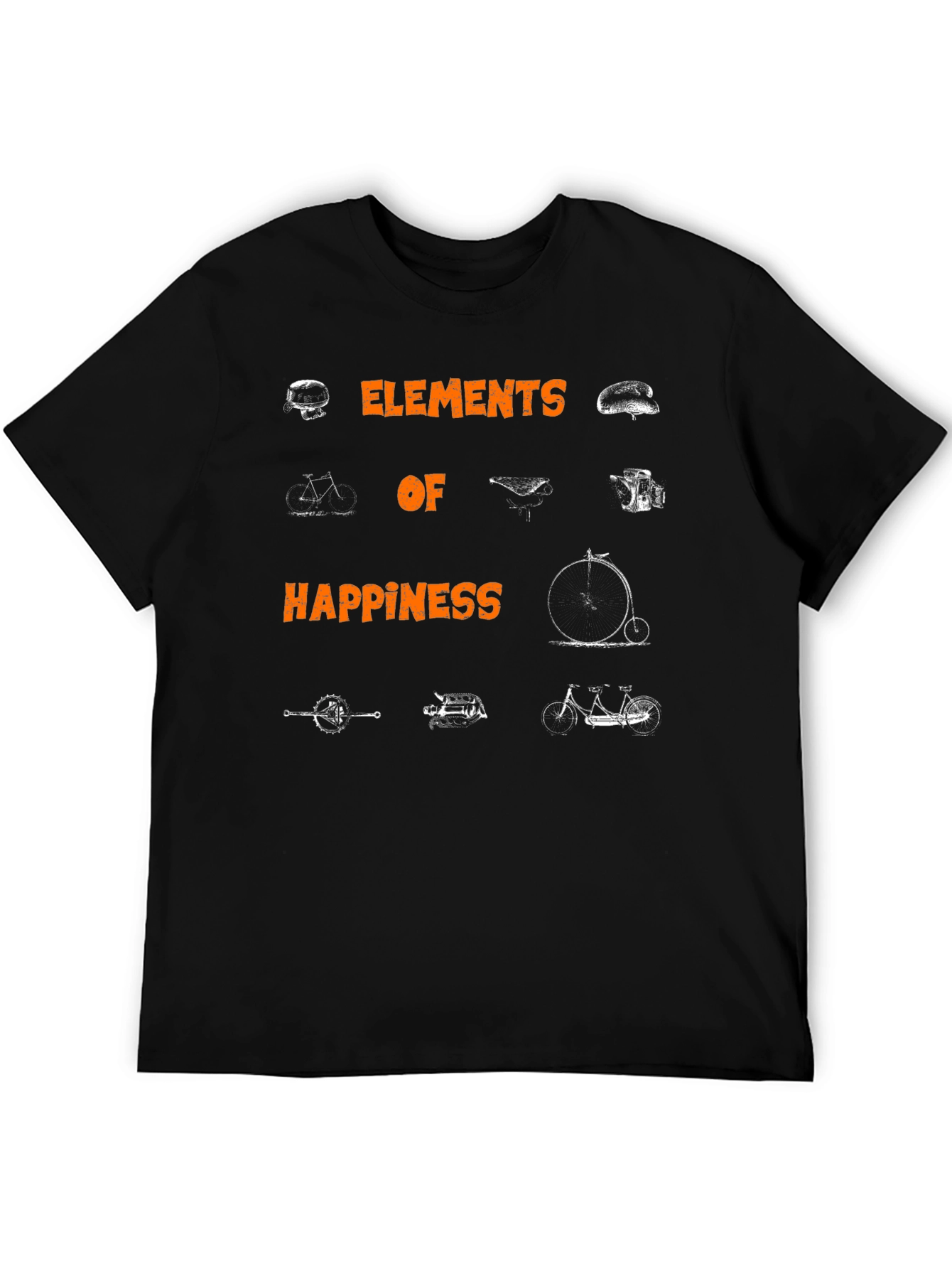 Elements of Happiness Bike T-Shirt