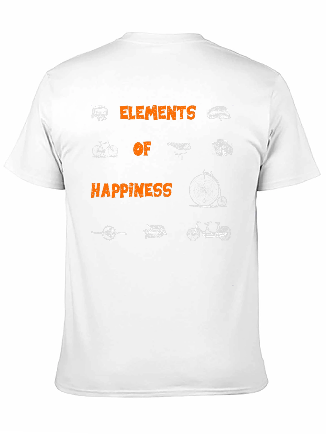 Elements of Happiness Bike T-Shirt
