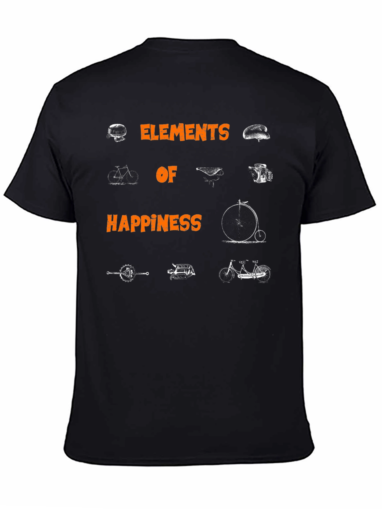 Elements of Happiness Bike T-Shirt