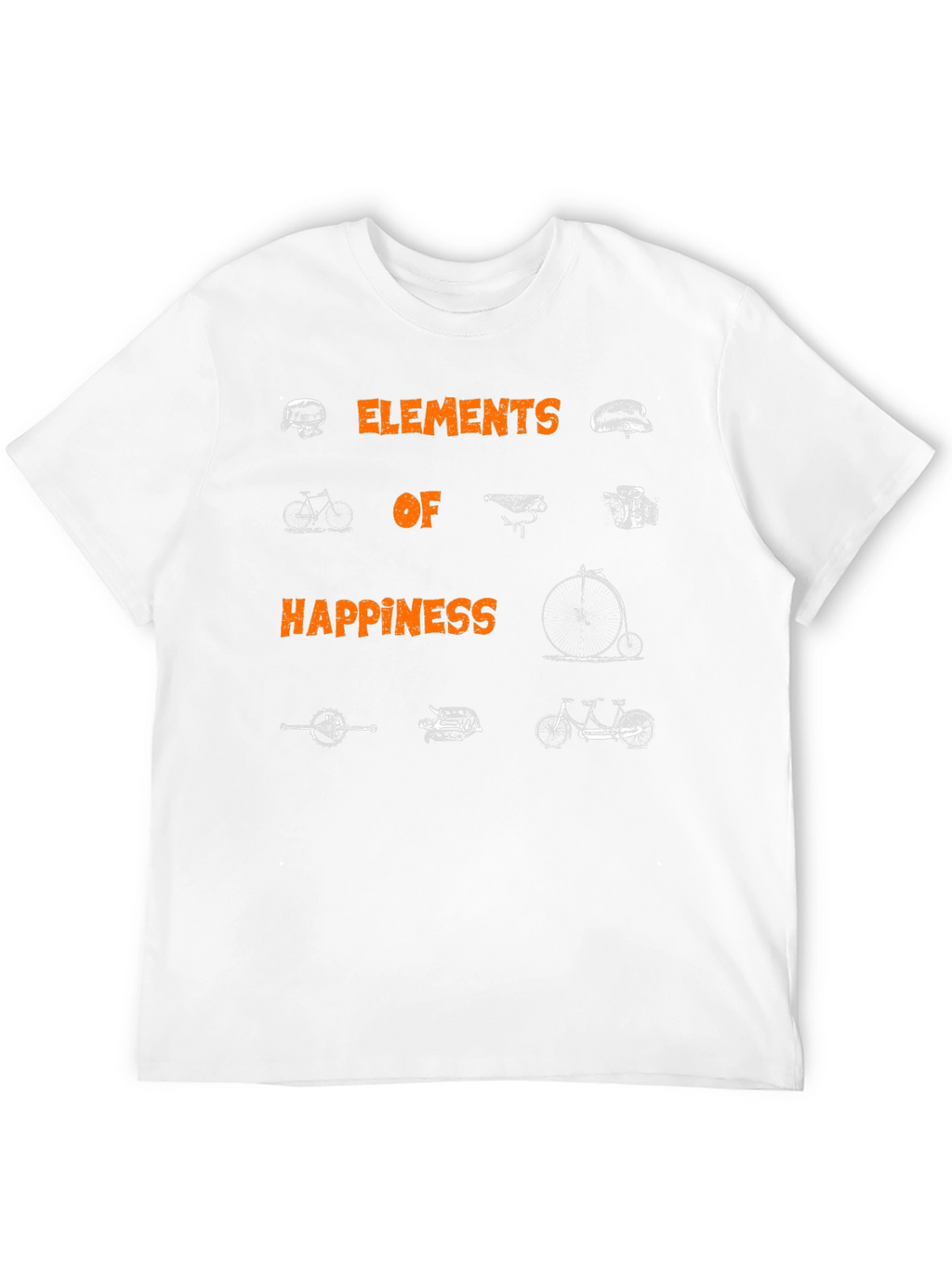 Elements of Happiness Bike T-Shirt