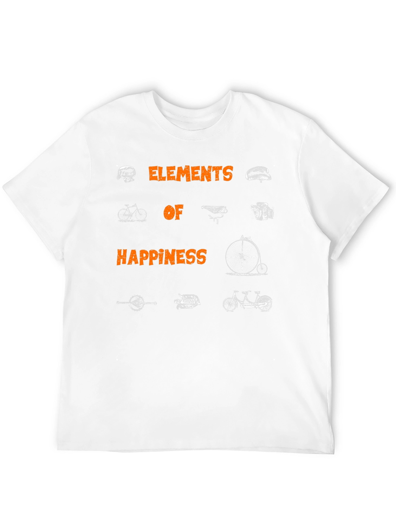 Elements of Happiness Bike T-Shirt
