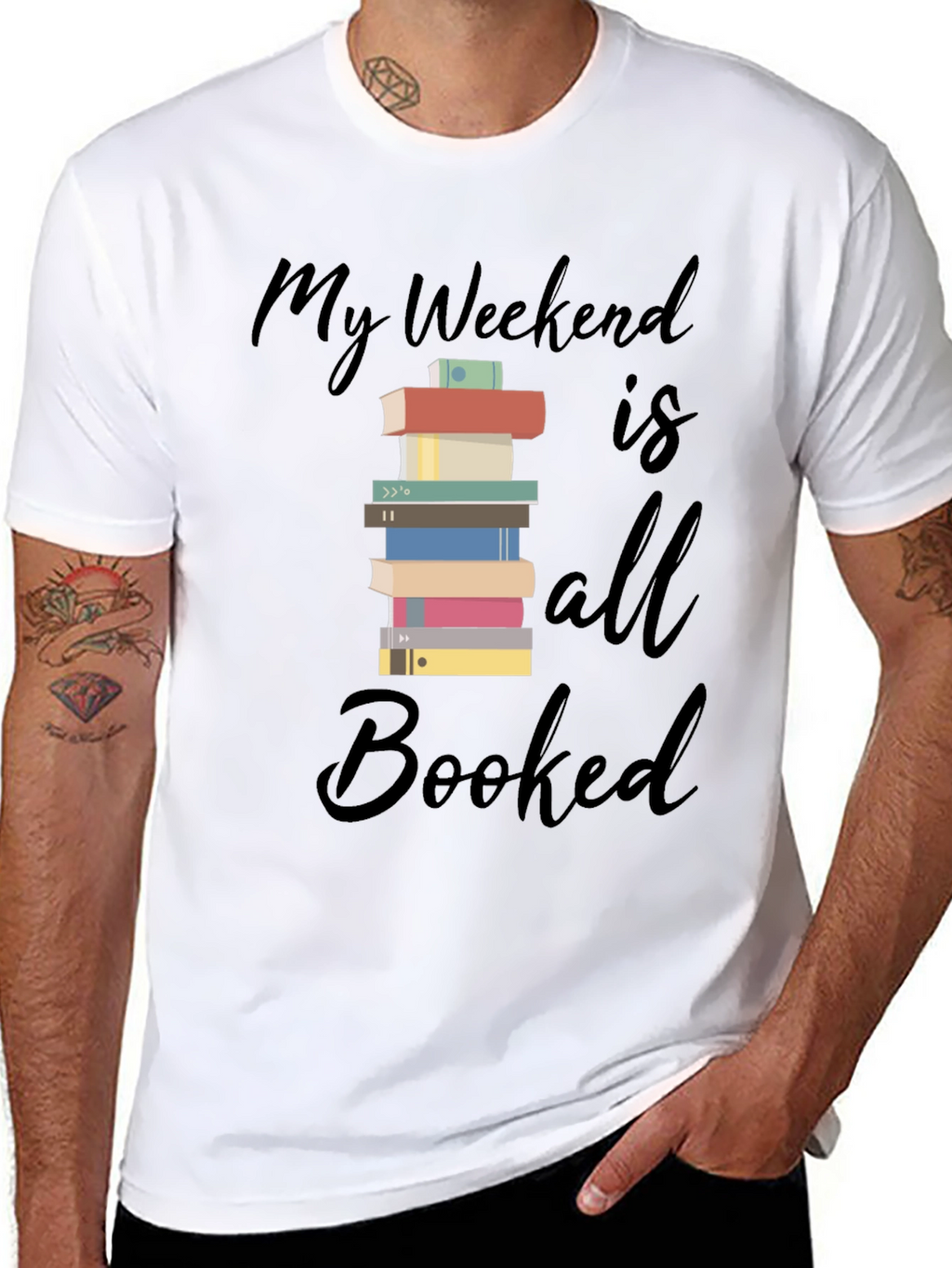 Booked Weekend T-Shirt - Book Lover Tee