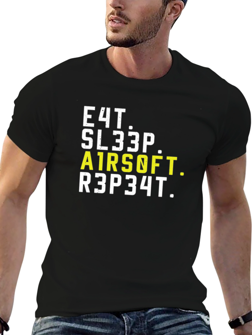 Eat Sleep Airsoft Repeat T-Shirt