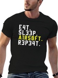 Eat Sleep Airsoft Repeat T-Shirt