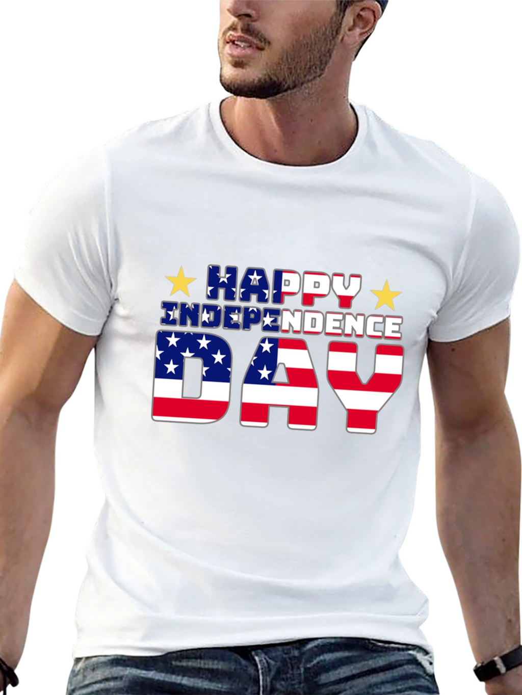 Happy Independence Day Graphic Tee