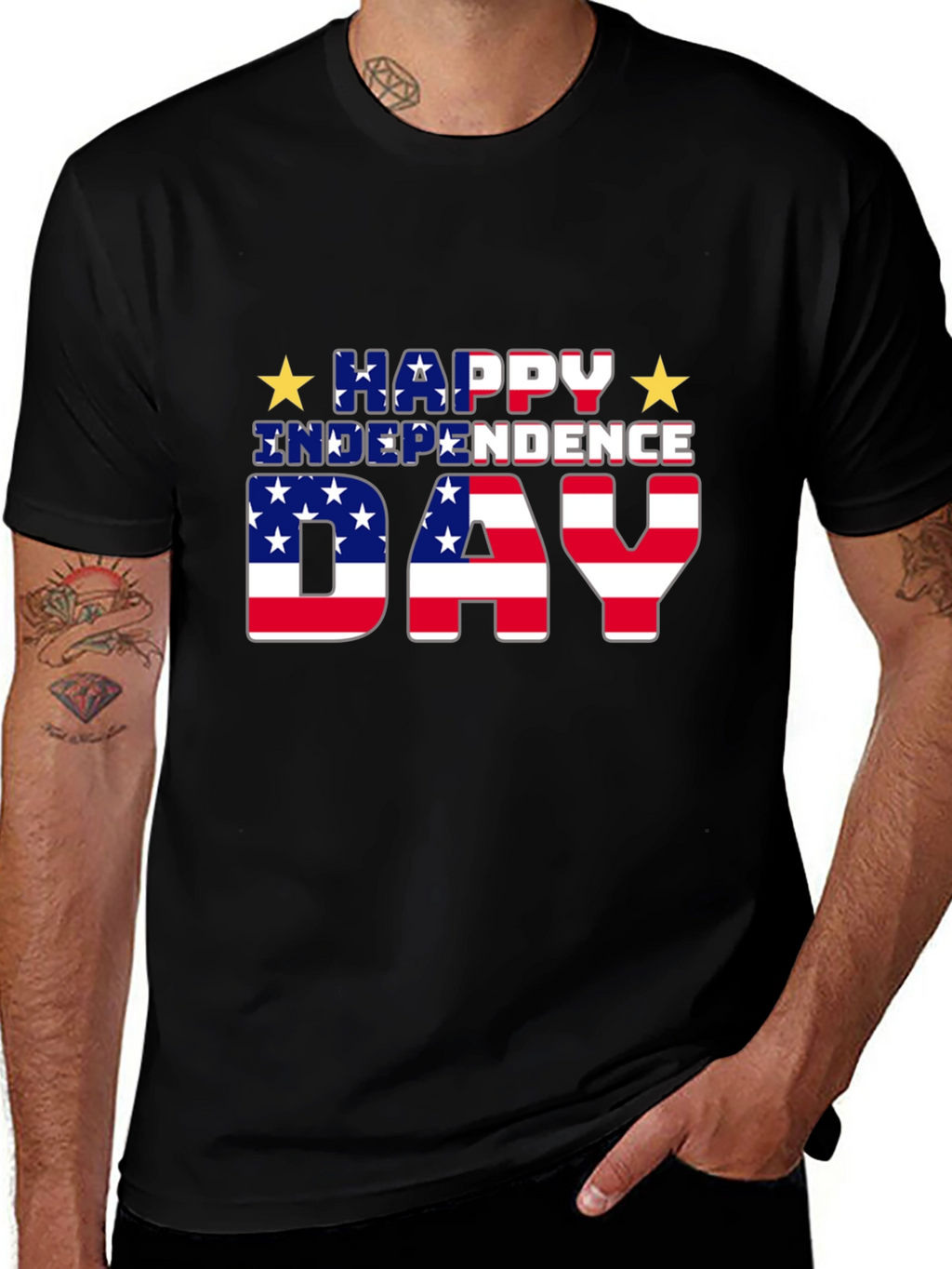 Happy Independence Day Graphic Tee