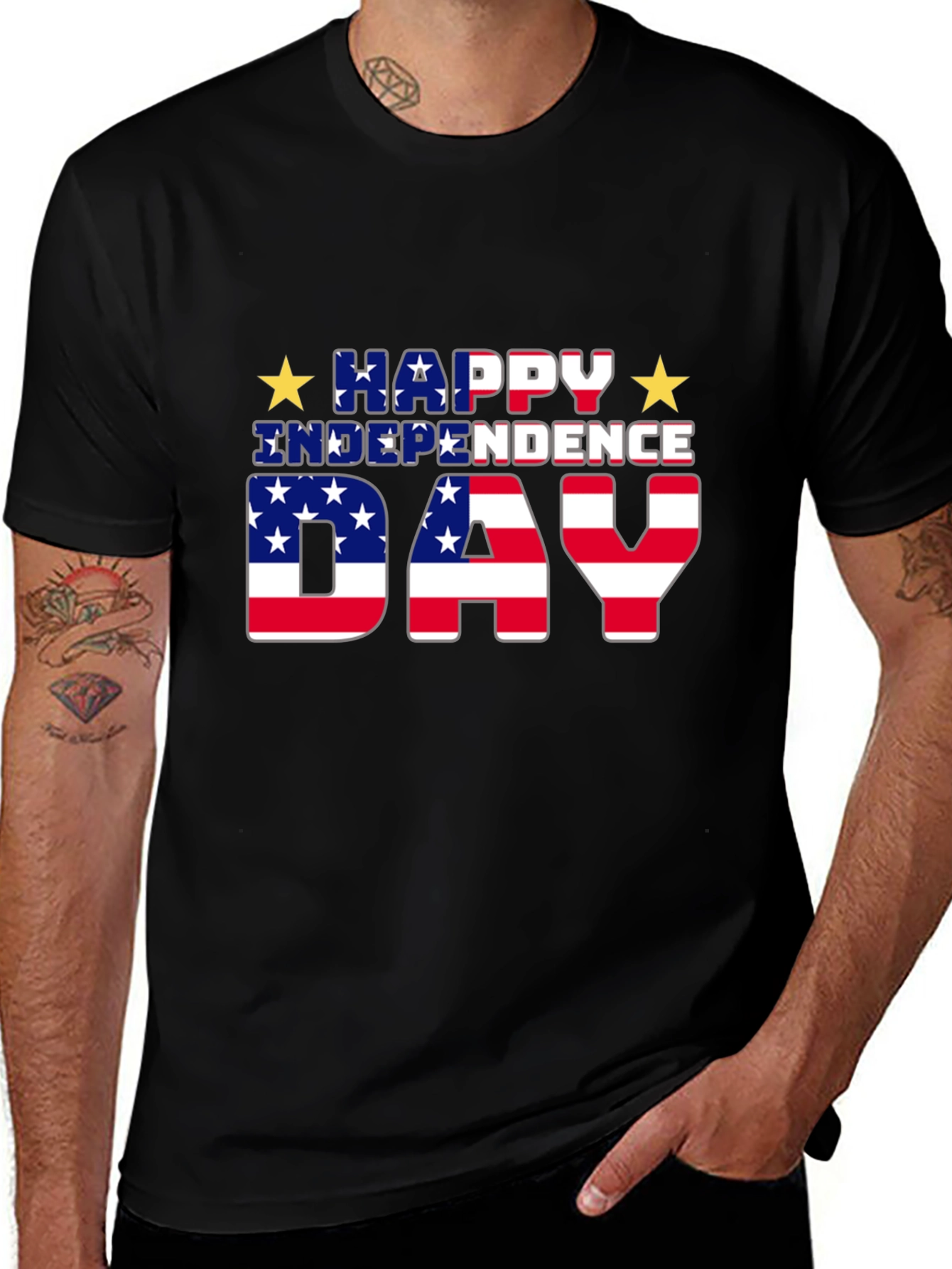 Happy Independence Day Graphic Tee