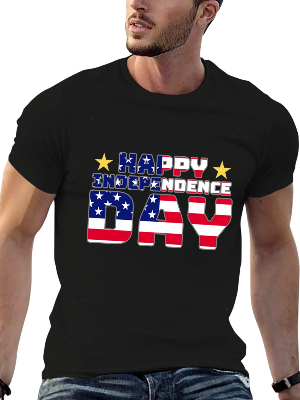 Happy Independence Day Graphic Tee