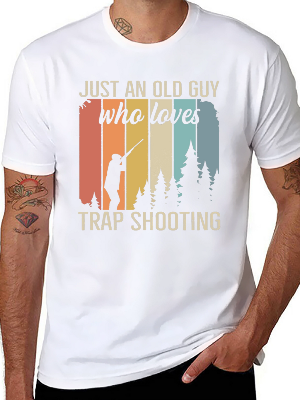 Old Guy Trap Shooting T-Shirt
