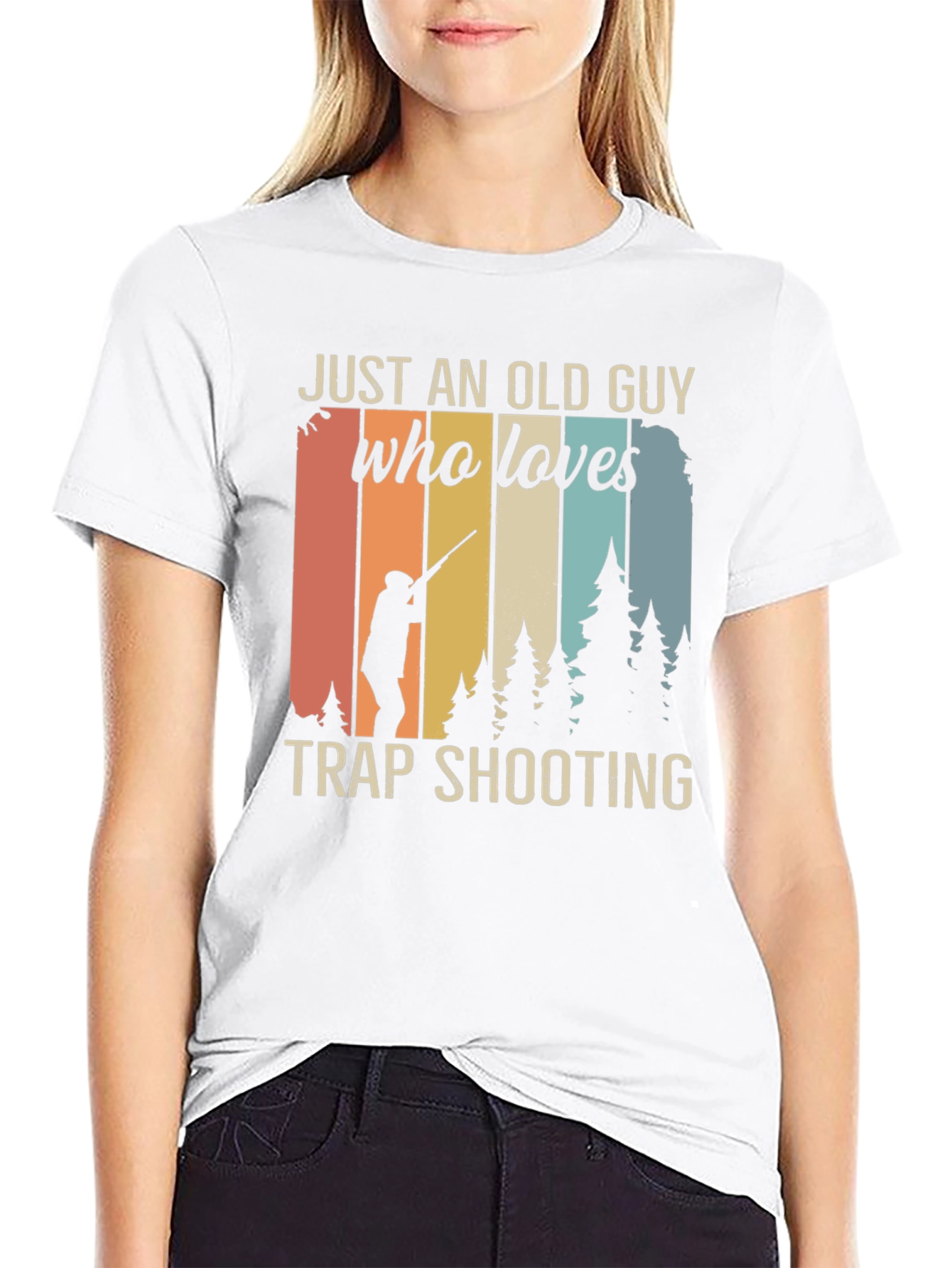 Old Guy Trap Shooting T-Shirt