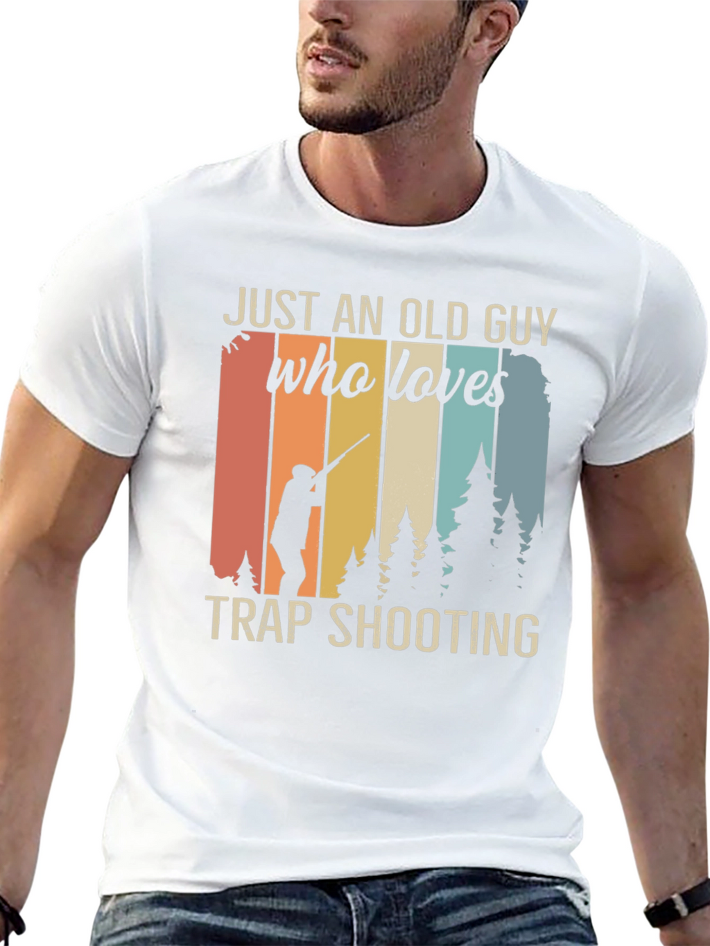 Old Guy Trap Shooting T-Shirt