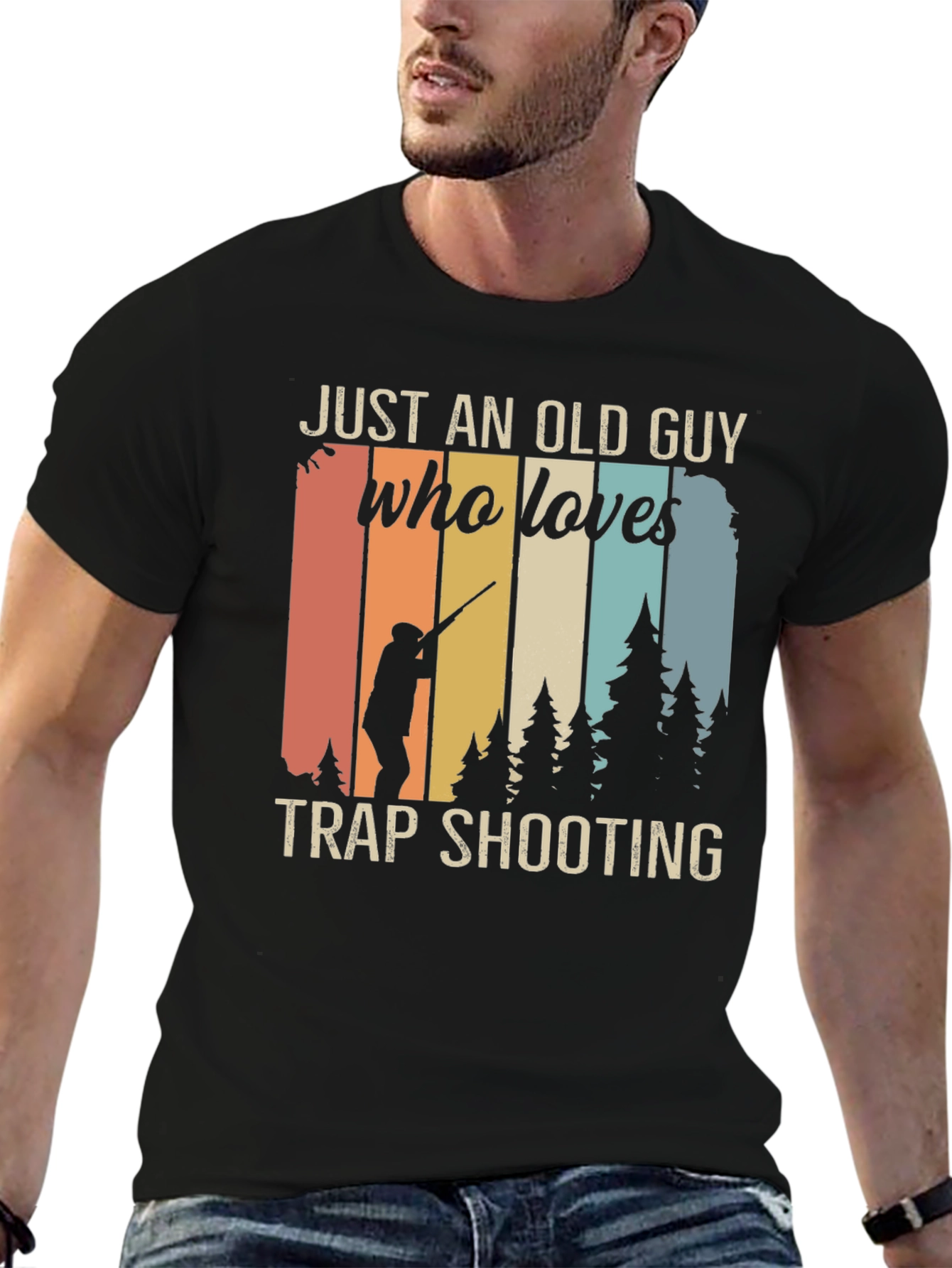 Old Guy Trap Shooting T-Shirt