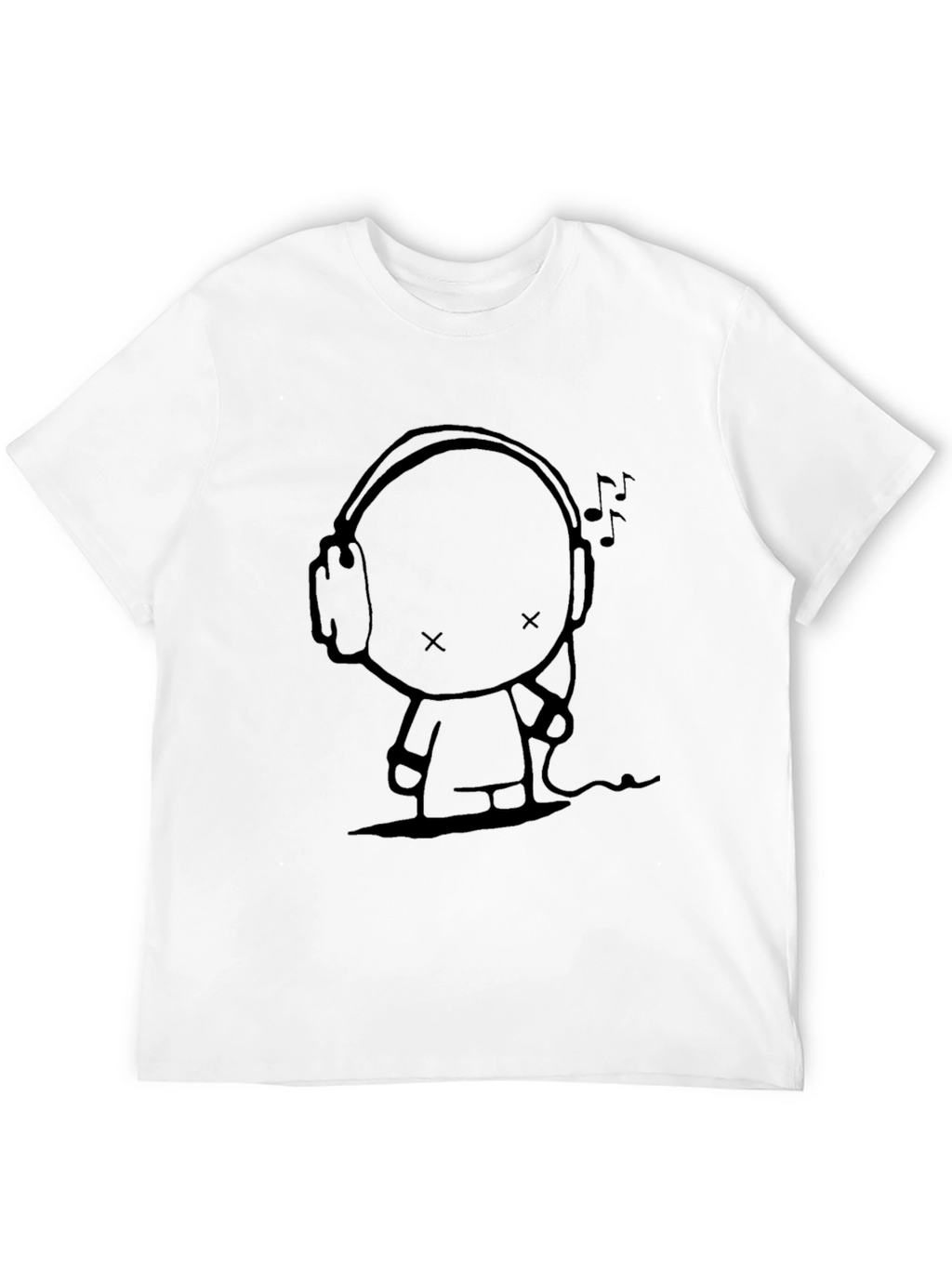 Music Lover Black Graphic Tee
