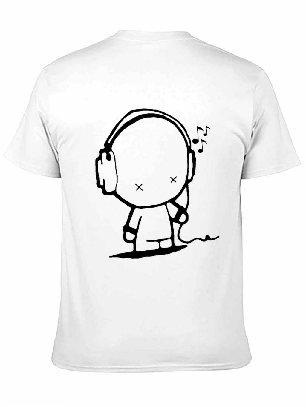 Music Lover Black Graphic Tee
