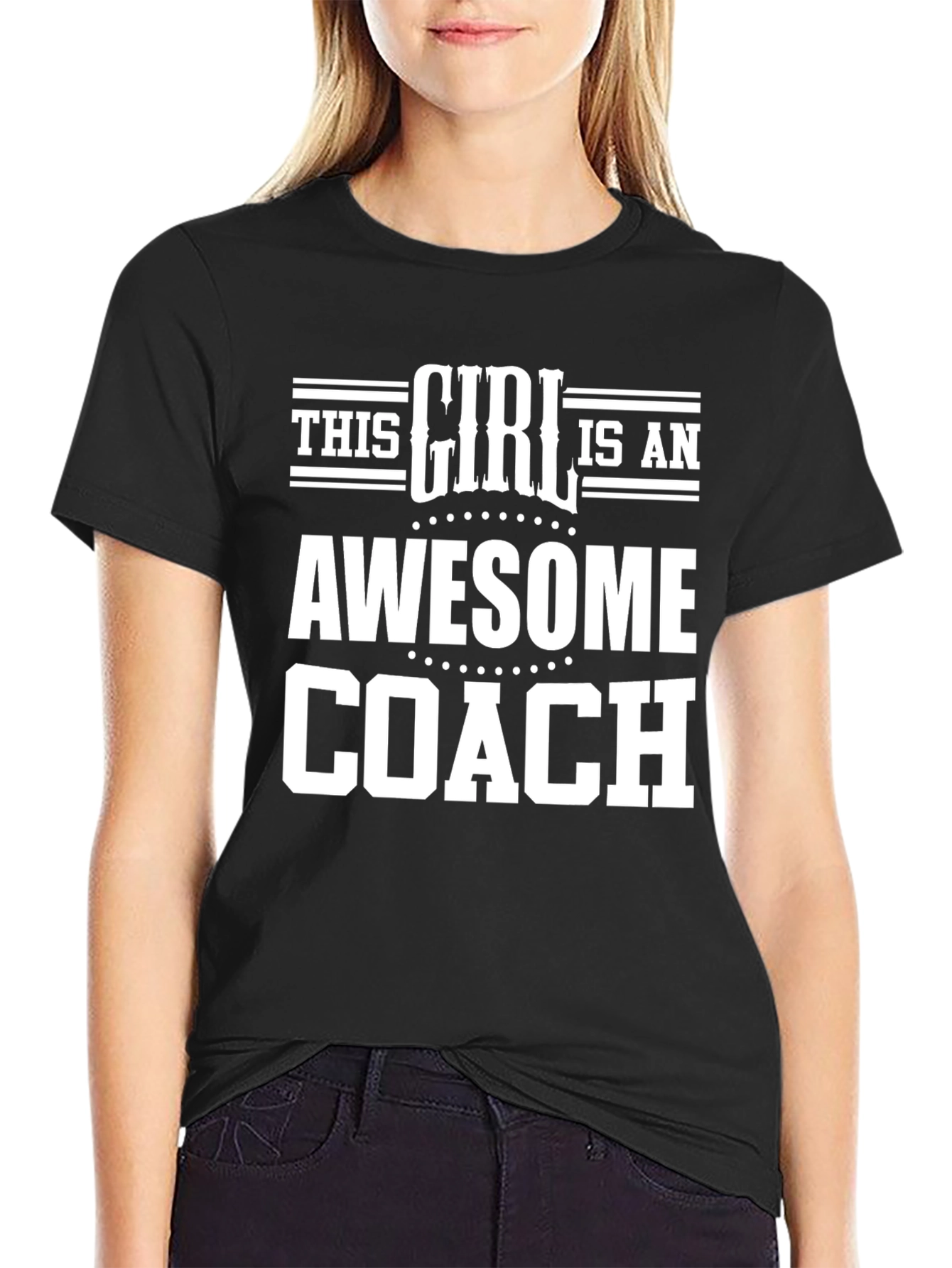 Awesome Coach T-Shirt - This Girl Is An Awesome Coach
