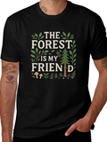 Forest Friend Graphic Tee - Nature Lovers Shirt