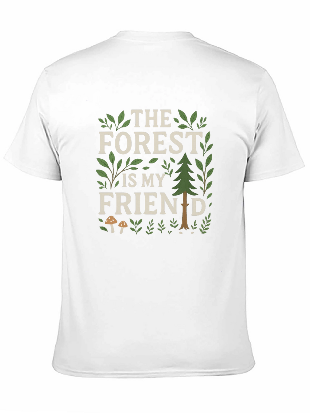 Forest Friend Graphic Tee - Nature Lovers Shirt