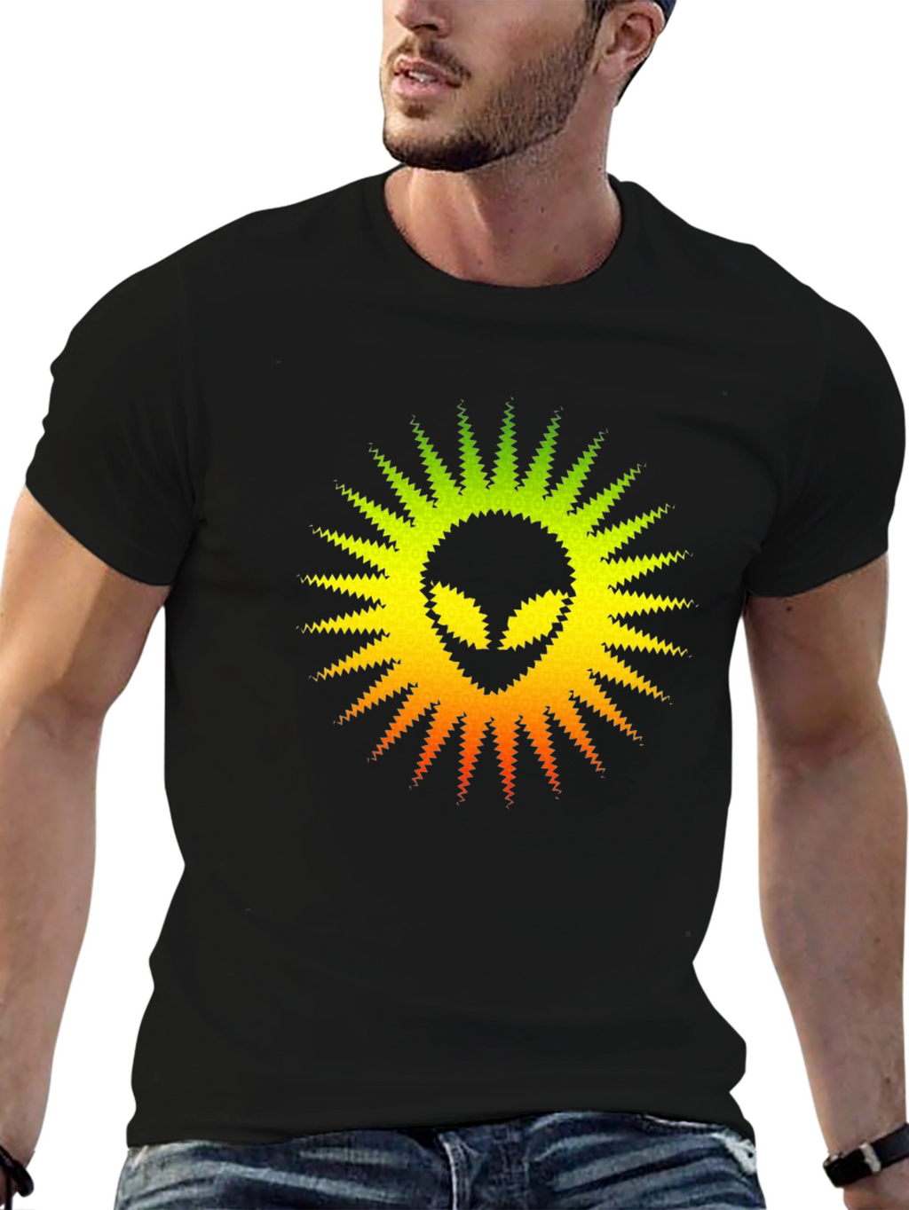 Alien Graphic Tee - Black T-Shirt