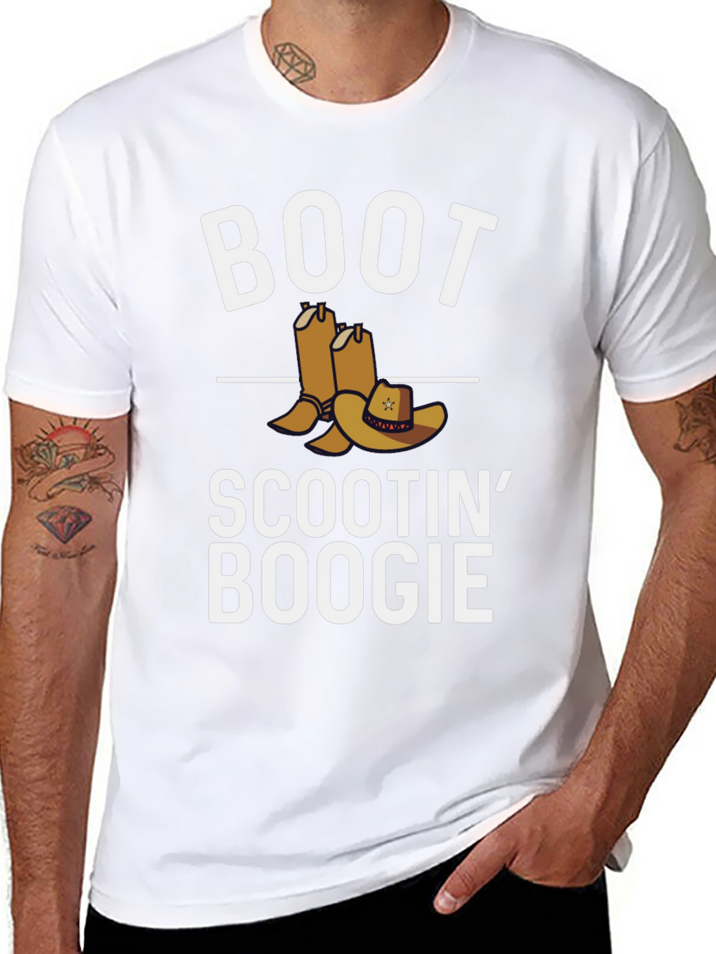 Boot Scootin Boogie Black T-Shirt