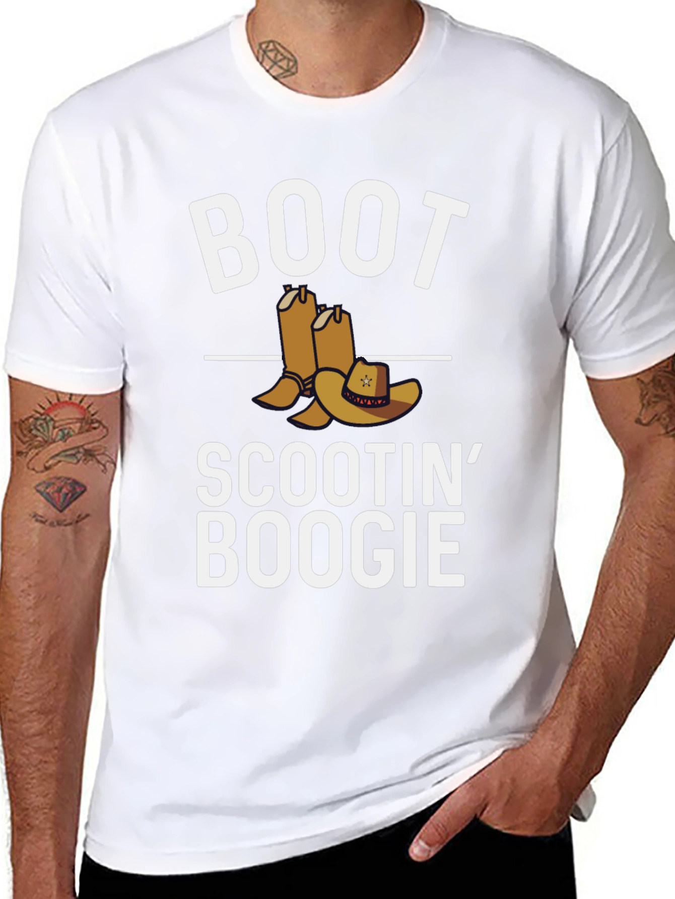 Boot Scootin Boogie Black T-Shirt