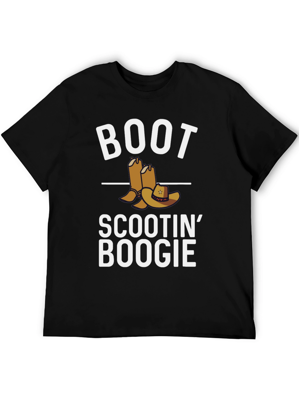 Boot Scootin Boogie Black T-Shirt
