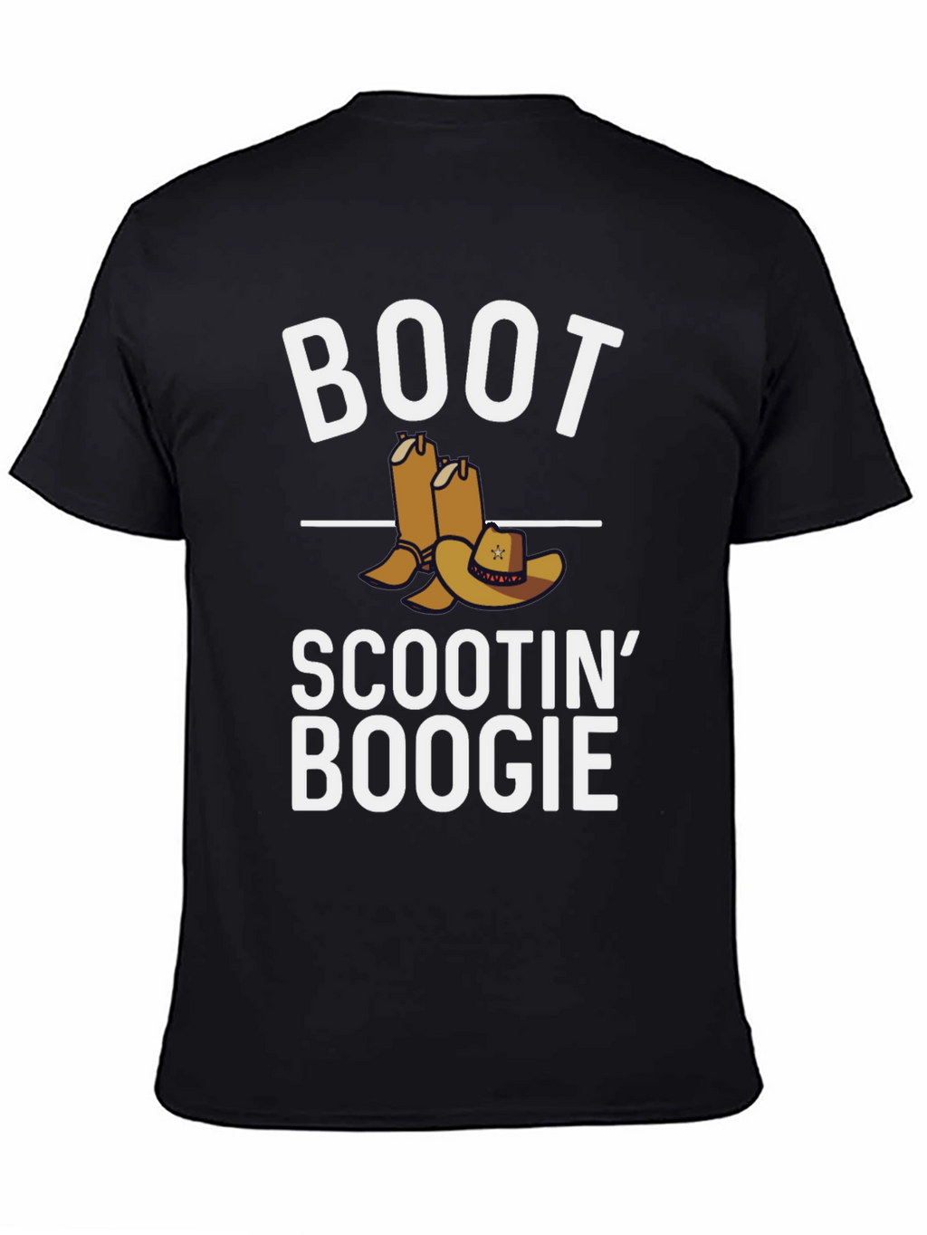 Boot Scootin Boogie Black T-Shirt