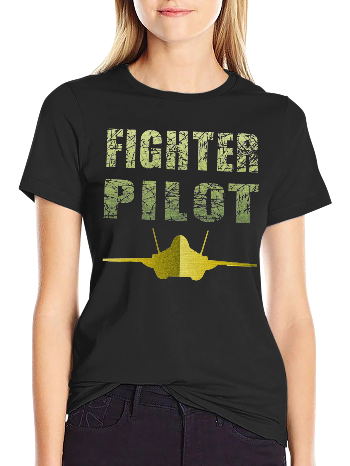 Fighter Pilot Graphic T-Shirt