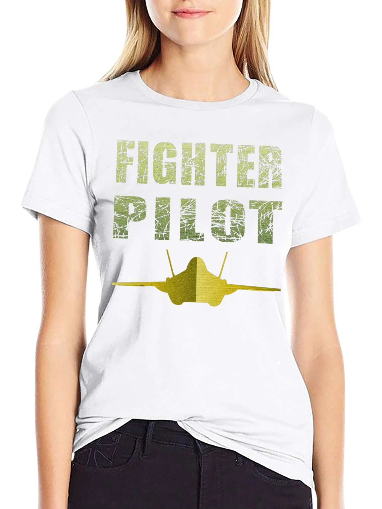 Fighter Pilot Graphic T-Shirt