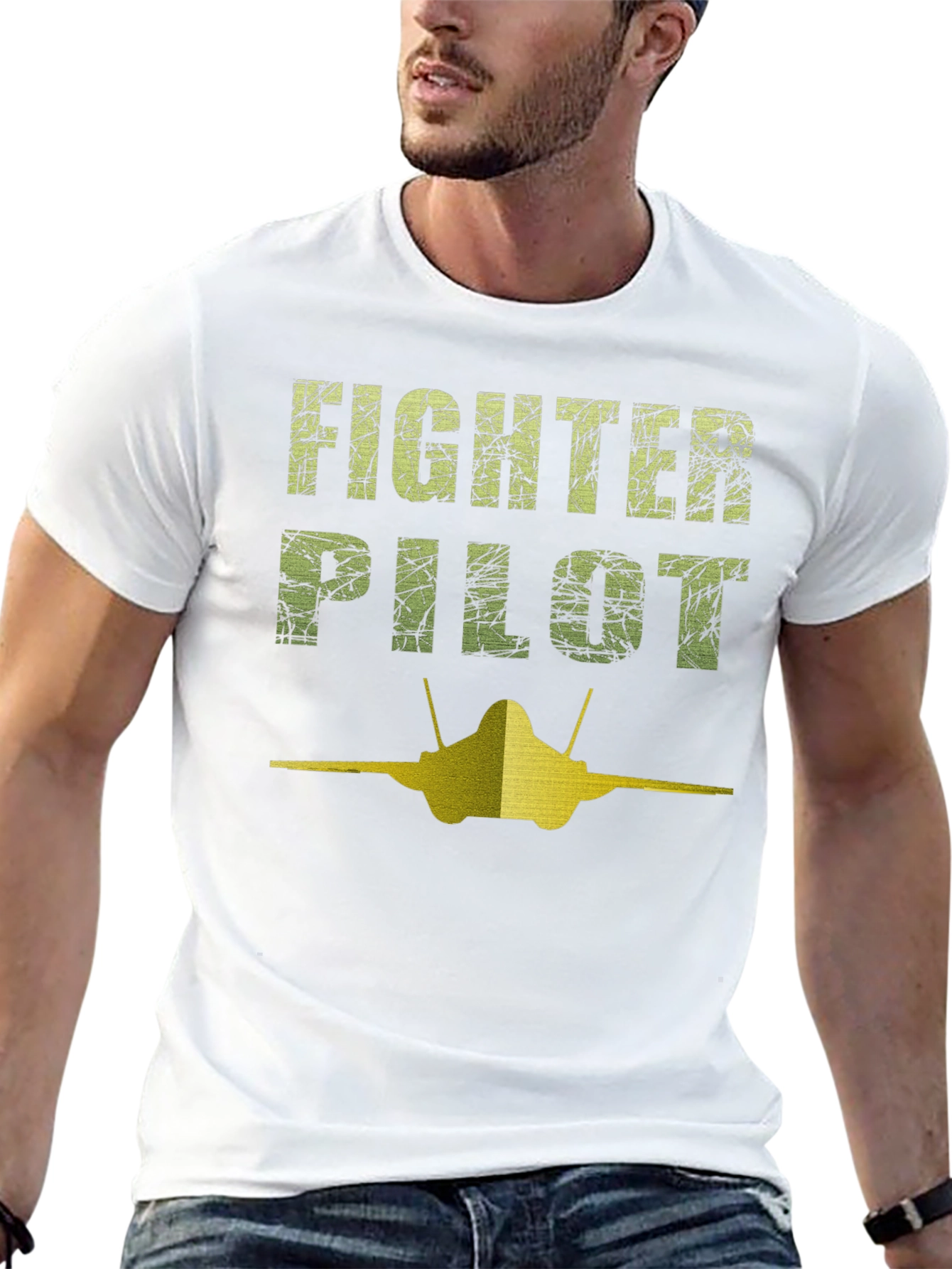 Fighter Pilot Graphic T-Shirt