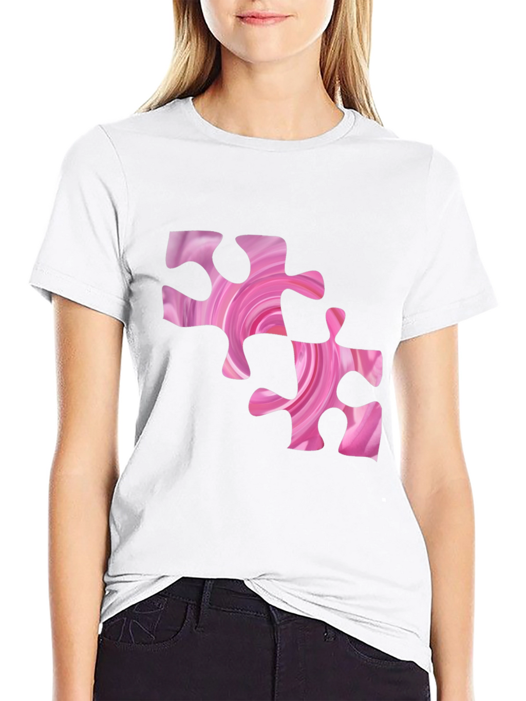 Puzzle Piece Graphic Tee - Unisex