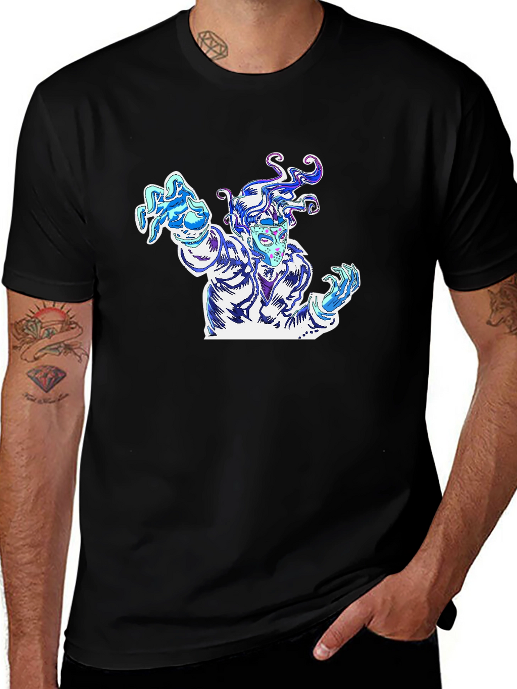 Zombie Graphic Print T-Shirt