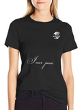 Inner Peace Graphic Tee - Stylish Black T-Shirt