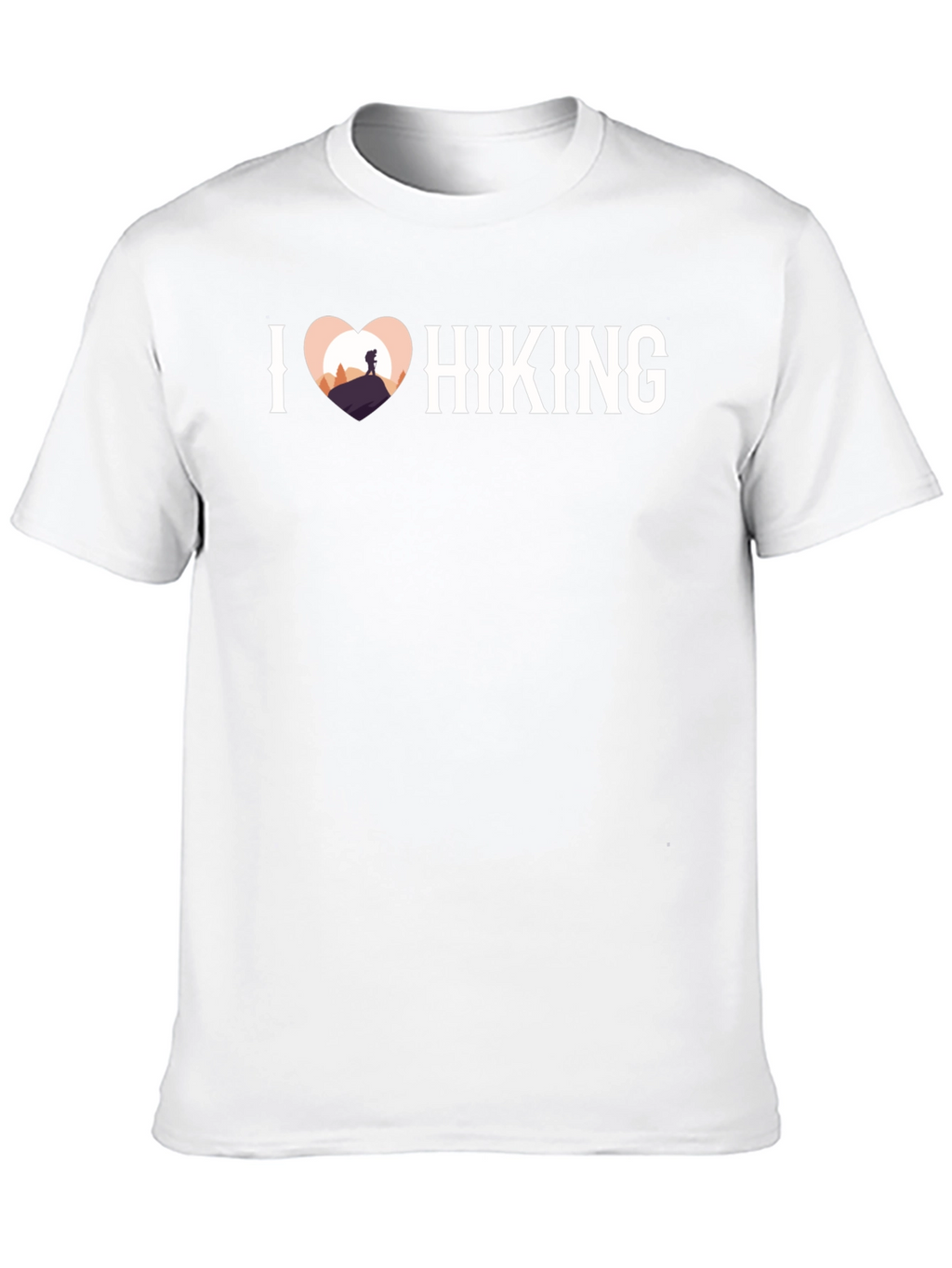 I Heart Hiking Graphic Tee - Adventure Shirt