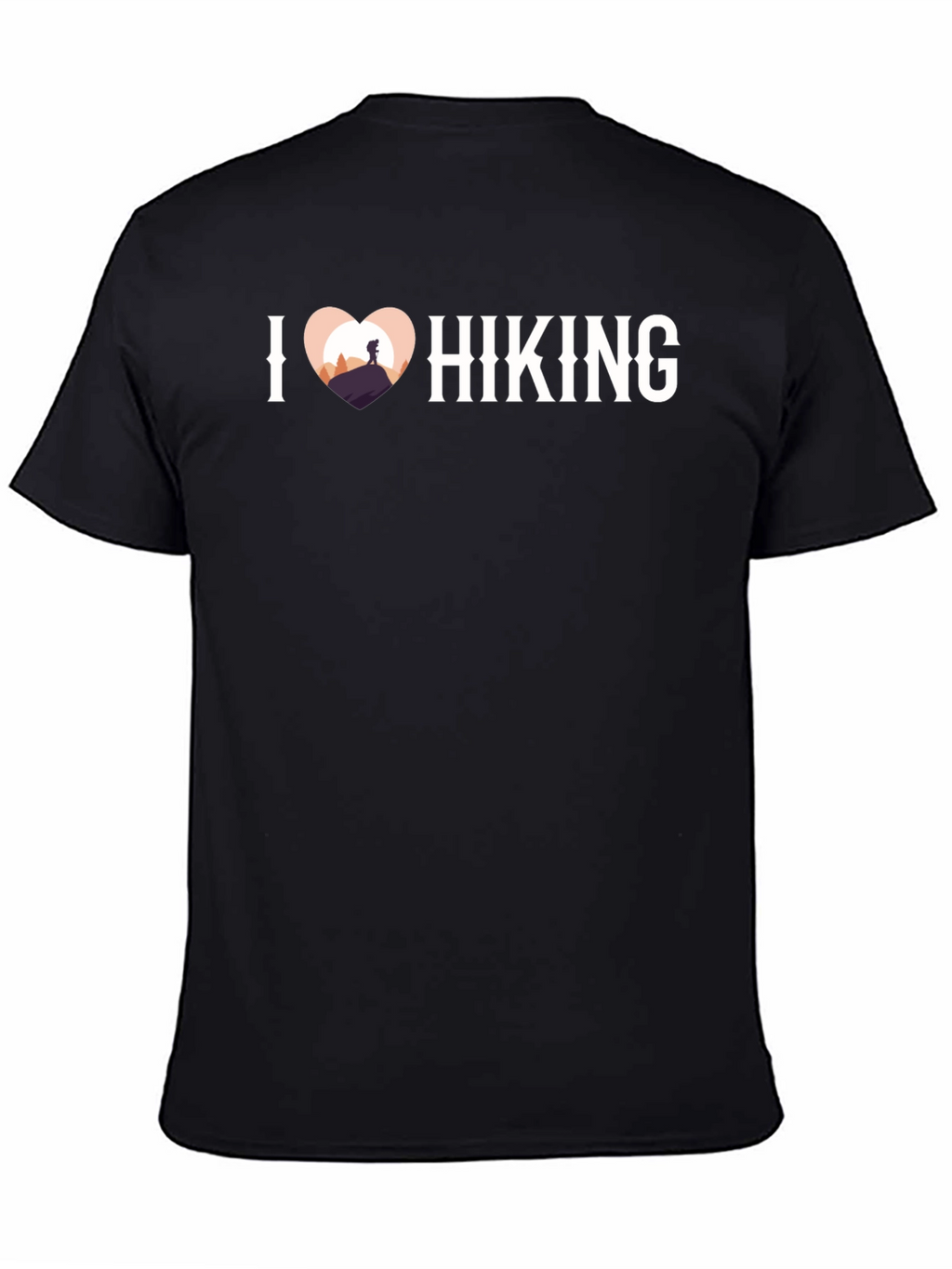 I Heart Hiking Graphic Tee - Adventure Shirt