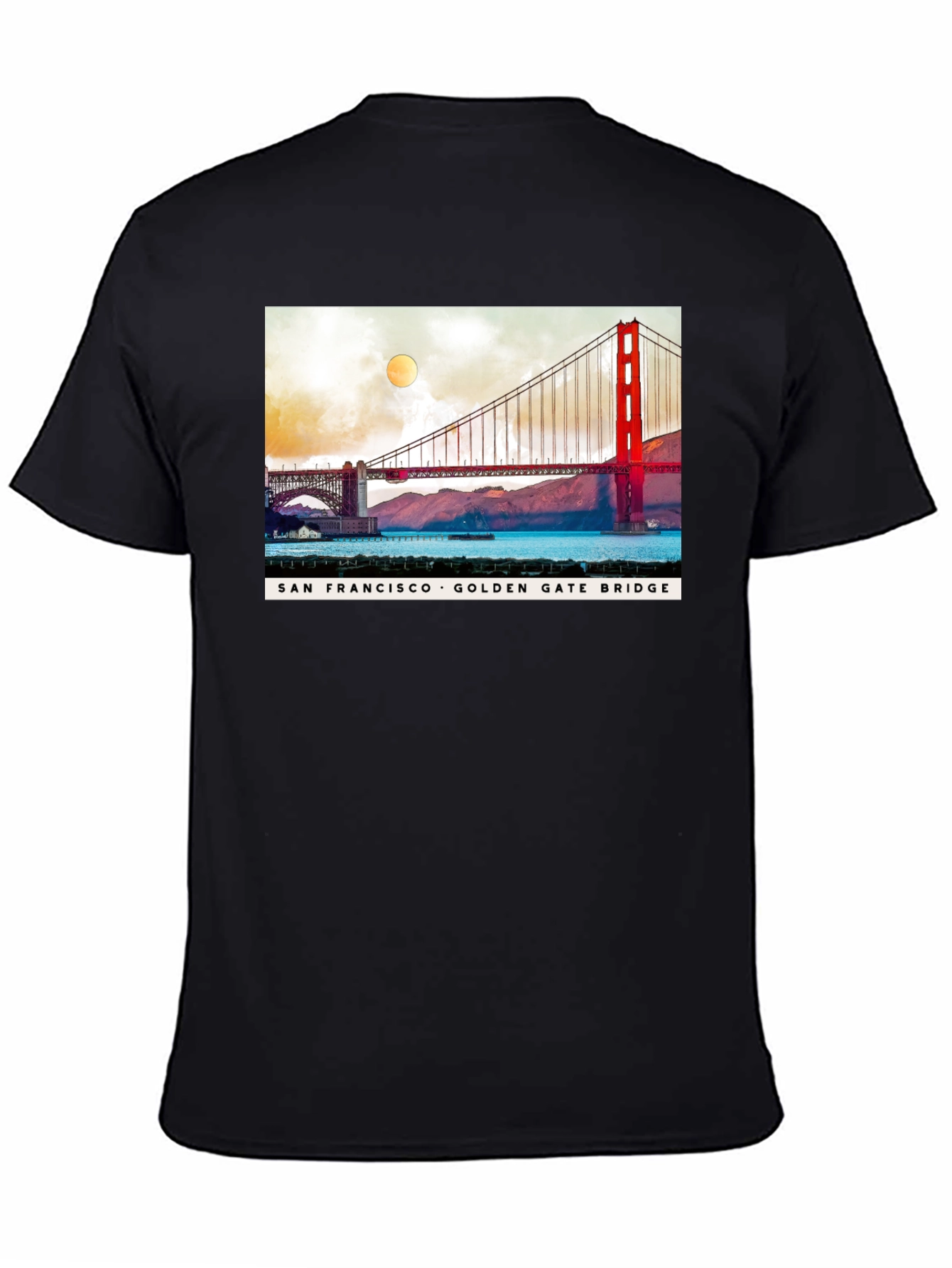 San Francisco Golden Gate Bridge Graphic T-Shirt