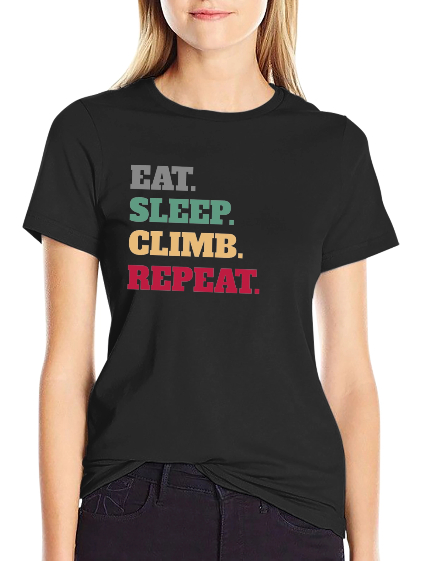 Eat Sleep Climb Repeat Graphic Tee