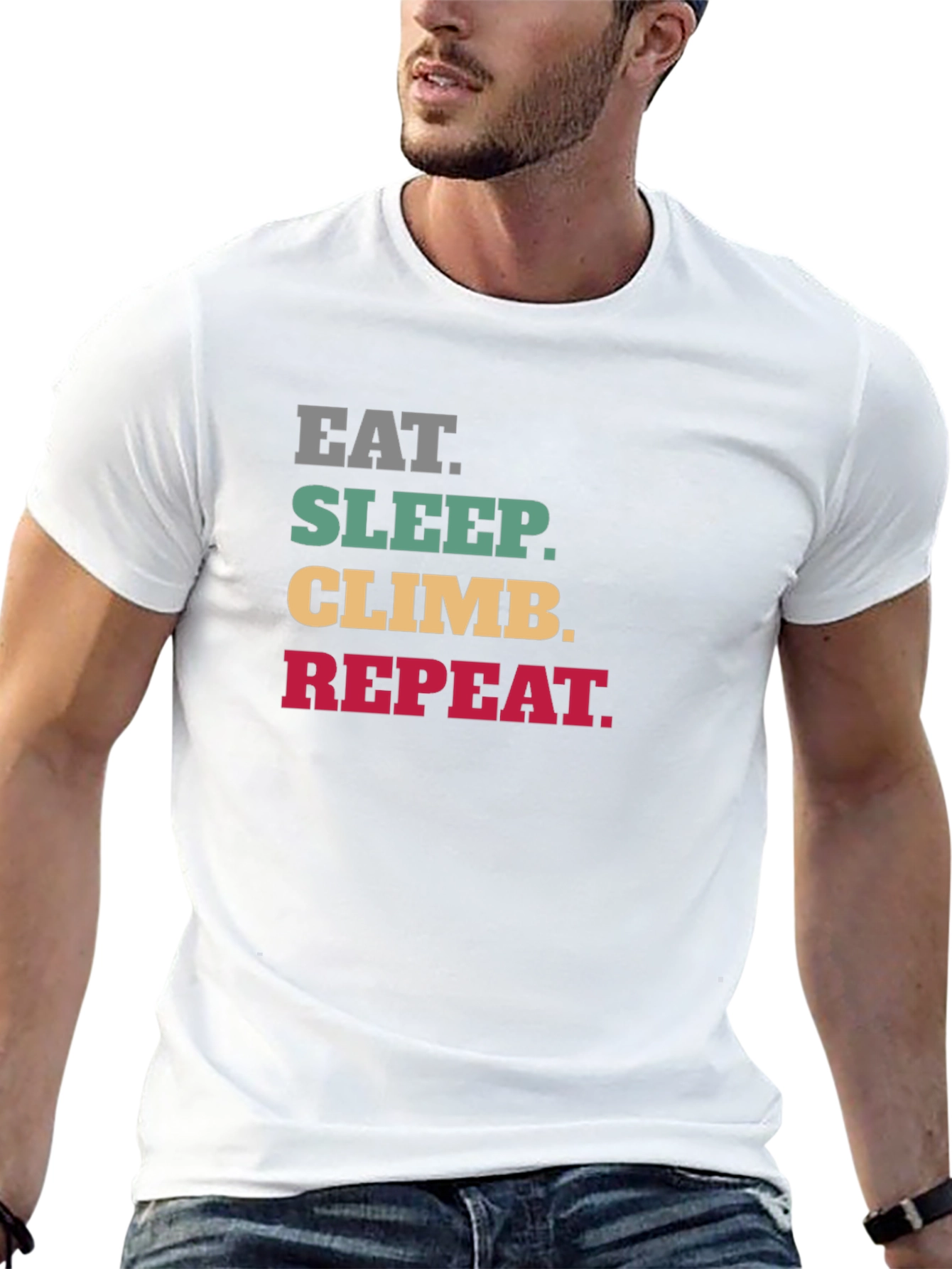 Eat Sleep Climb Repeat Graphic Tee