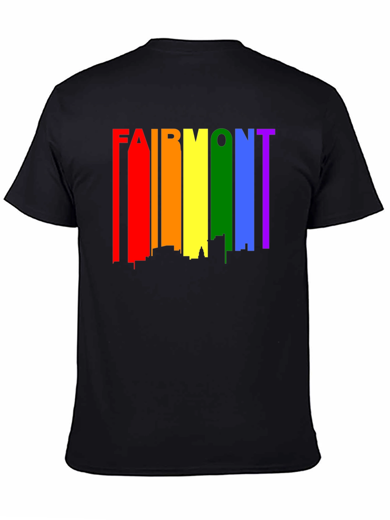 Fairmont Rainbow Pride Skyline T-Shirt