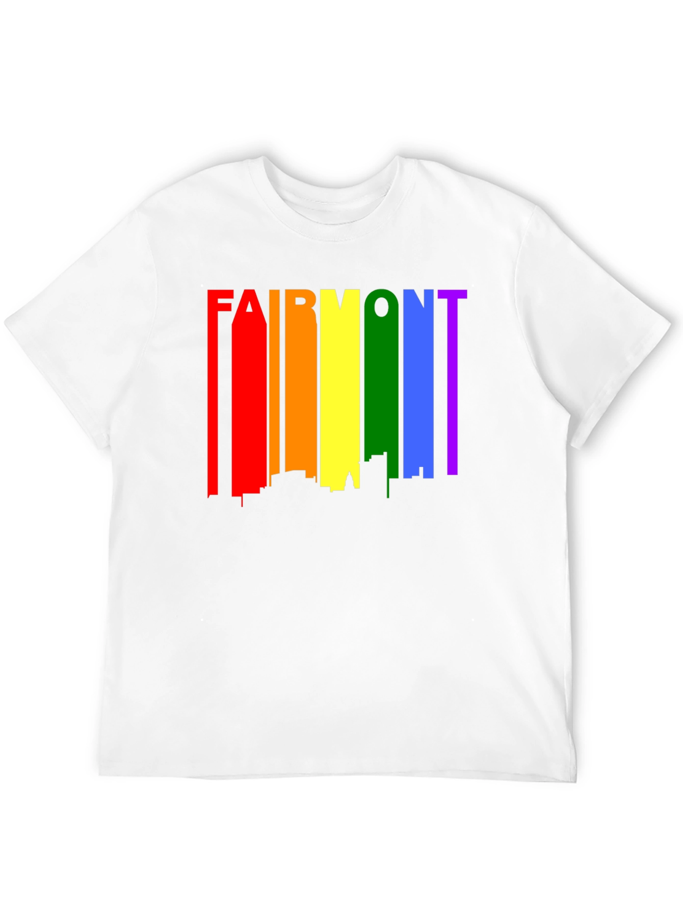 Fairmont Rainbow Pride Skyline T-Shirt