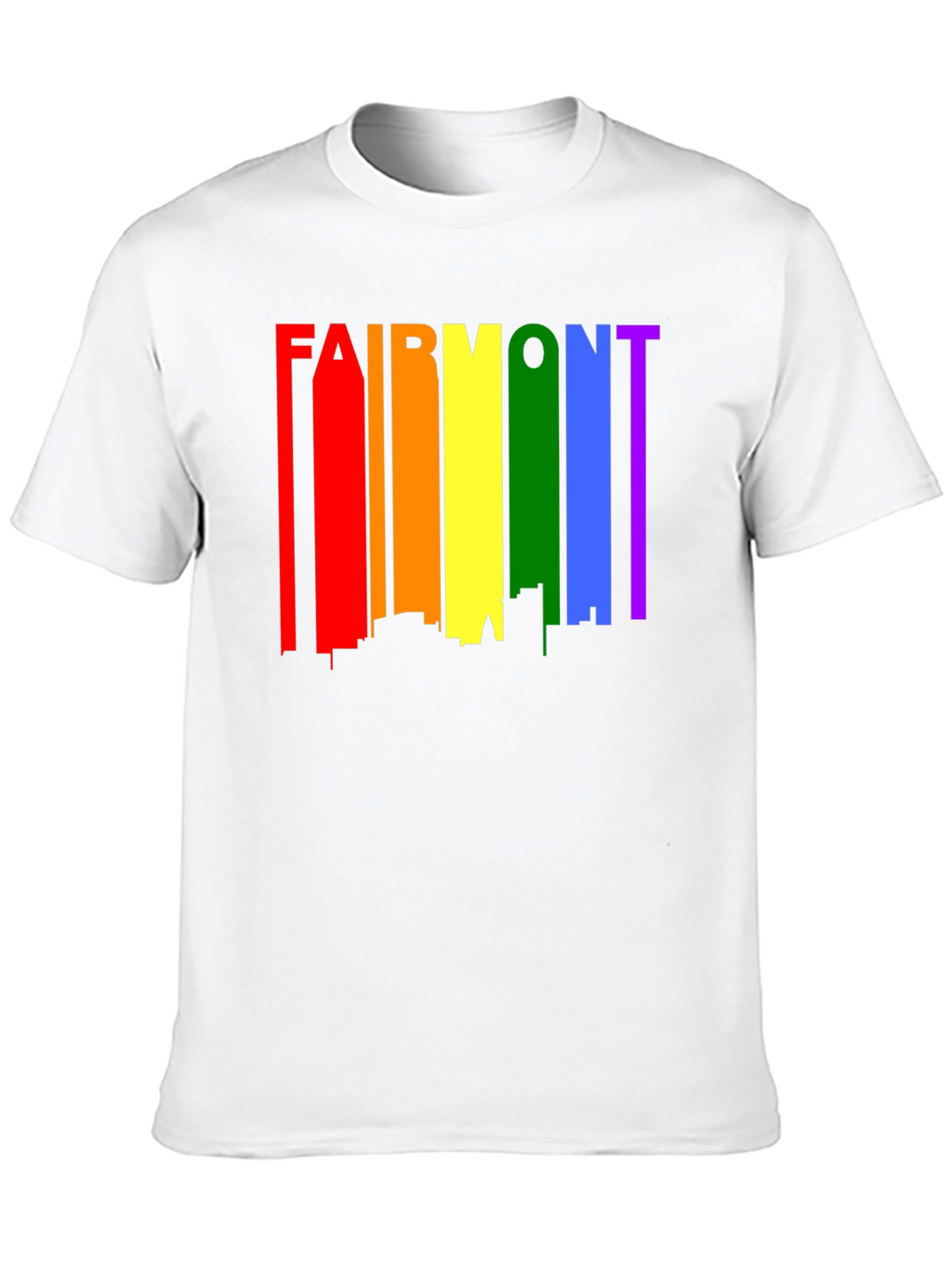 Fairmont Rainbow Pride Skyline T-Shirt