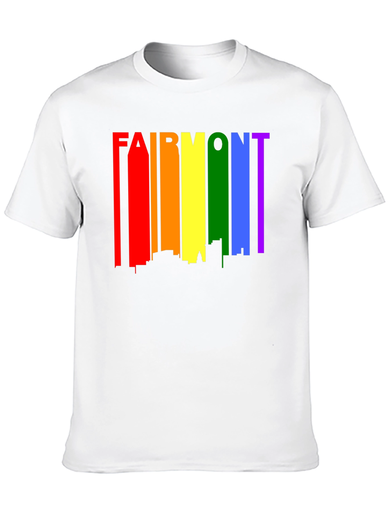 Fairmont Rainbow Pride Skyline T-Shirt