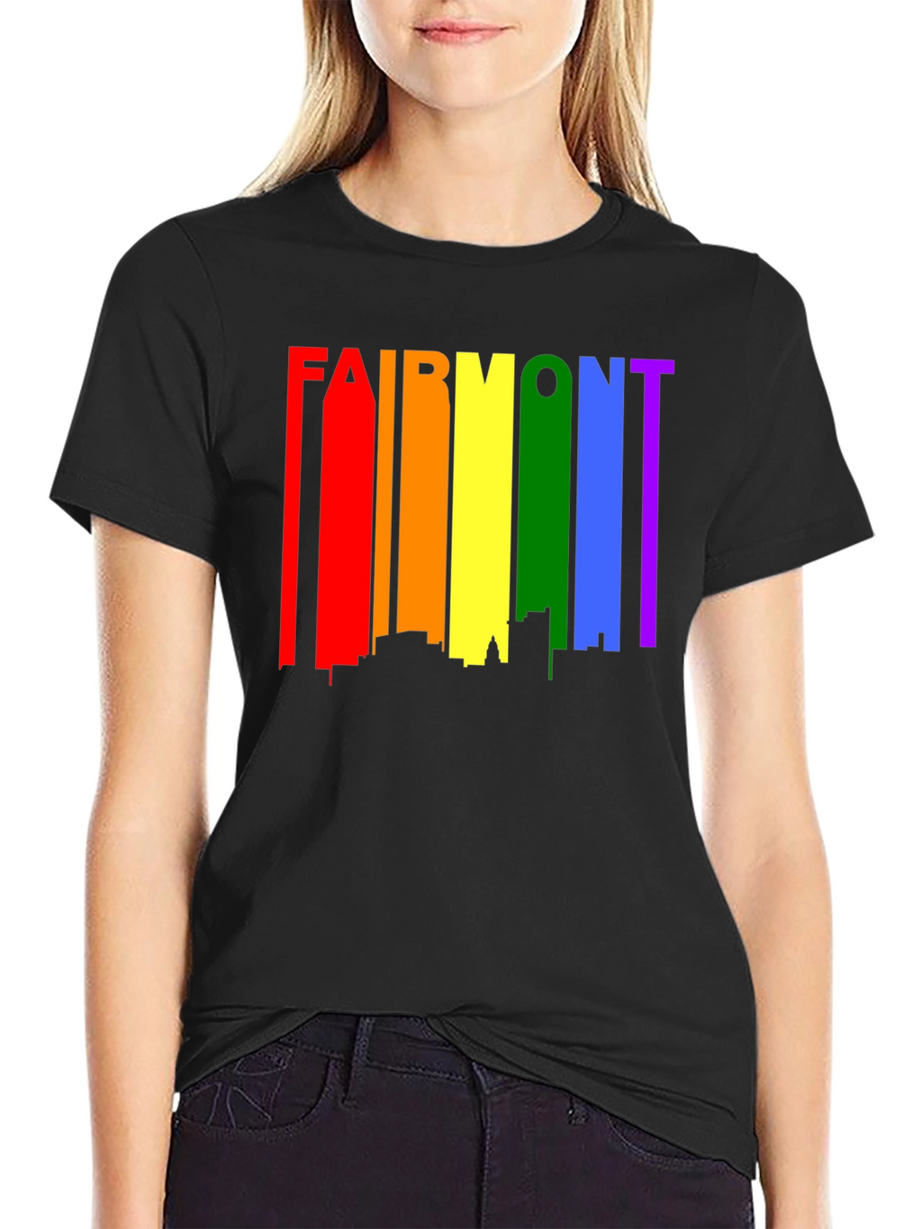 Fairmont Rainbow Pride Skyline T-Shirt