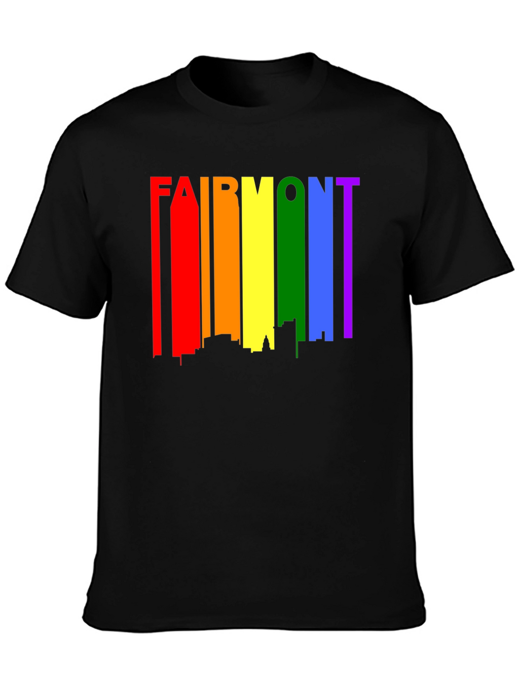 Fairmont Rainbow Pride Skyline T-Shirt