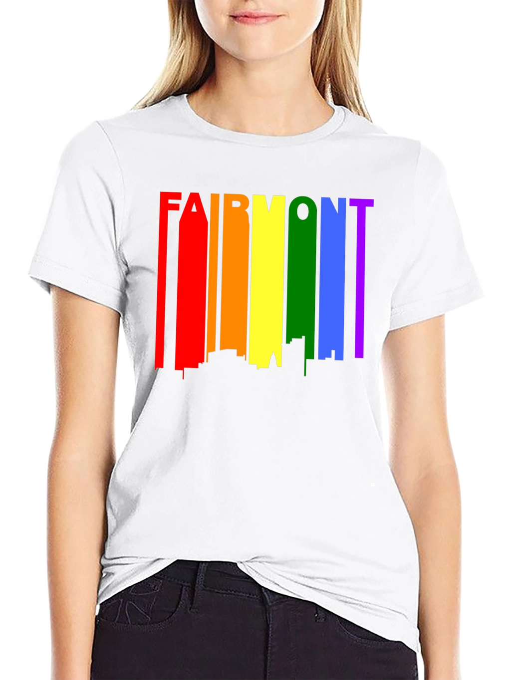 Fairmont Rainbow Pride Skyline T-Shirt